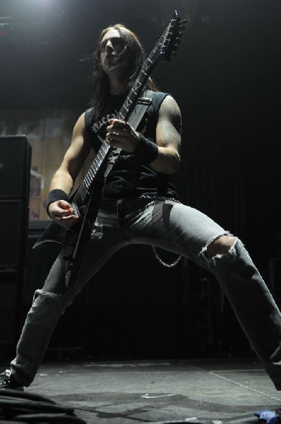 Bullet For My Valentine at the Mayhem Festival 2009 at the AT&T Center,