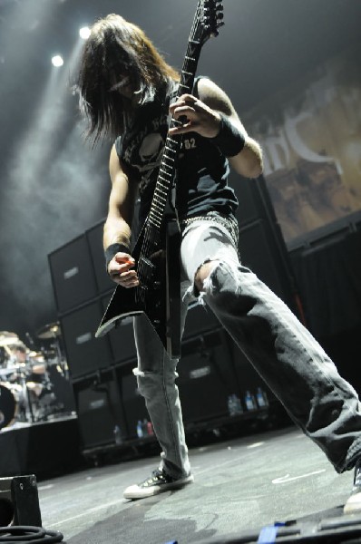 Bullet For My Valentine at the Mayhem Festival 2009 at the AT&T Center,