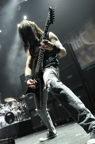 Bullet For My Valentine at the Mayhem Festival 2009 at the AT&T Center,