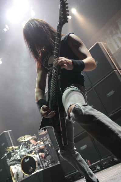Bullet For My Valentine at the Mayhem Festival 2009 at the AT&T Center,