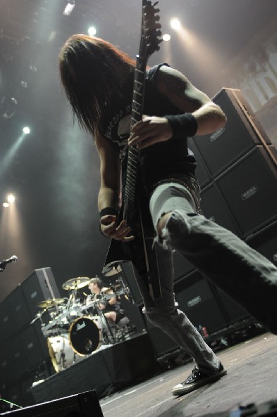 Bullet For My Valentine at the Mayhem Festival 2009 at the AT&T Center,