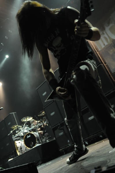 Bullet For My Valentine at the Mayhem Festival 2009 at the AT&T Center,