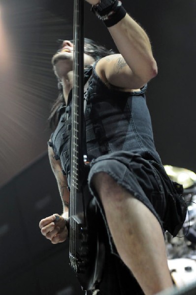 Bullet For My Valentine at the Mayhem Festival 2009 at the AT&T Center,