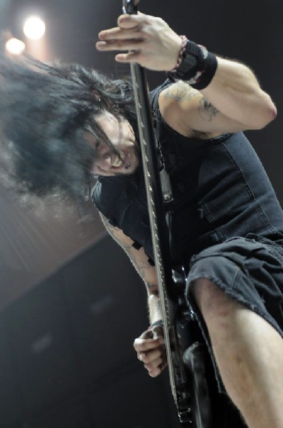 Bullet For My Valentine at the Mayhem Festival 2009 at the AT&T Center,