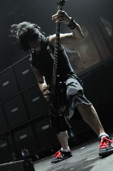 Bullet For My Valentine at the Mayhem Festival 2009 at the AT&T Center,