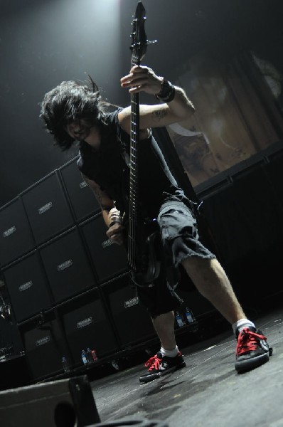 Bullet For My Valentine at the Mayhem Festival 2009 at the AT&T Center,