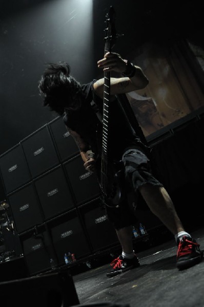 Bullet For My Valentine at the Mayhem Festival 2009 at the AT&T Center,