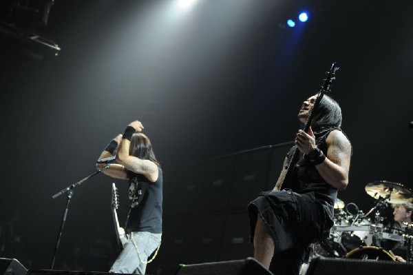 Bullet For My Valentine at the Mayhem Festival 2009 at the AT&T Center,
