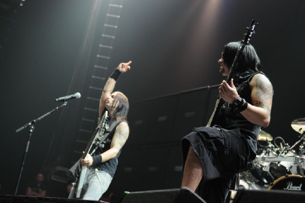 Bullet For My Valentine at the Mayhem Festival 2009 at the AT&T Center,