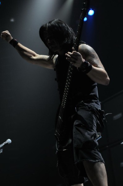 Bullet For My Valentine at the Mayhem Festival 2009 at the AT&T Center,