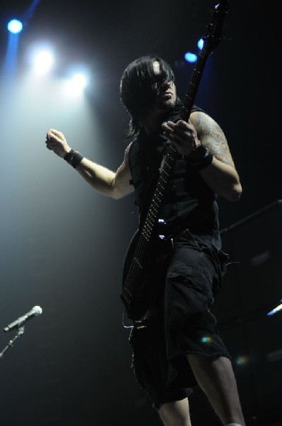 Bullet For My Valentine at the Mayhem Festival 2009 at the AT&T Center,