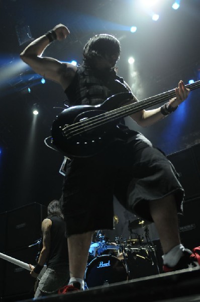 Bullet For My Valentine at the Mayhem Festival 2009 at the AT&T Center,