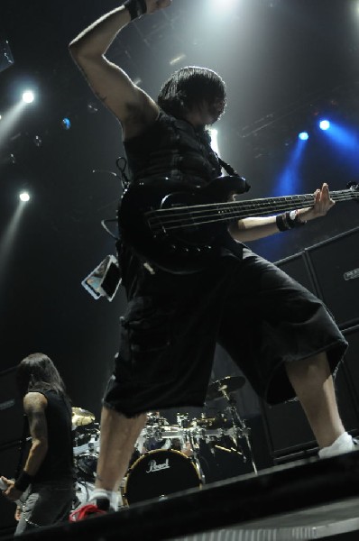 Bullet For My Valentine at the Mayhem Festival 2009 at the AT&T Center,