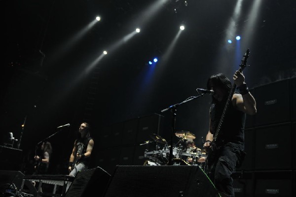 Bullet For My Valentine at the Mayhem Festival 2009 at the AT&T Center,