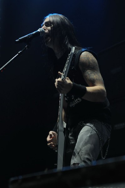 Bullet For My Valentine at the Mayhem Festival 2009 at the AT&T Center,