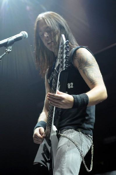 Bullet For My Valentine at the Mayhem Festival 2009 at the AT&T Center,