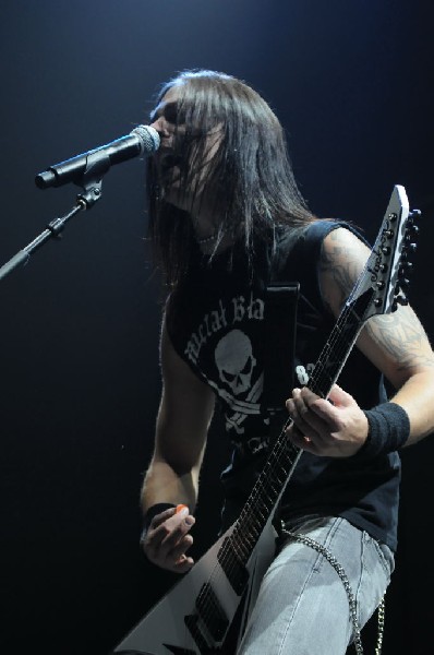 Bullet For My Valentine at the Mayhem Festival 2009 at the AT&T Center,