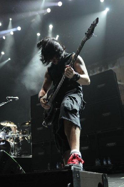 Bullet For My Valentine at the Mayhem Festival 2009 at the AT&T Center,