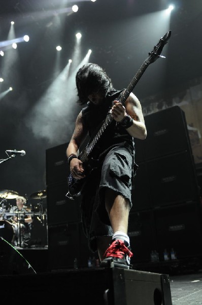 Bullet For My Valentine at the Mayhem Festival 2009 at the AT&T Center,