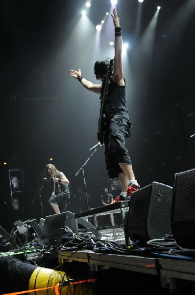 Bullet For My Valentine at the Mayhem Festival 2009 at the AT&T Center,