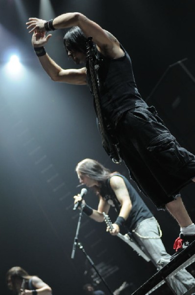 Bullet For My Valentine at the Mayhem Festival 2009 at the AT&T Center,