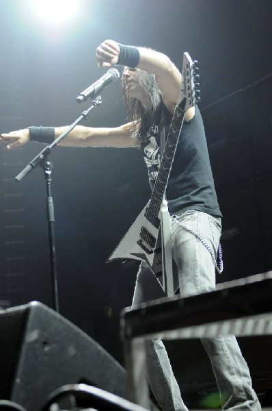 Bullet For My Valentine at the Mayhem Festival 2009 at the AT&T Center,