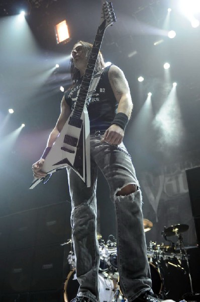 Bullet For My Valentine at the Mayhem Festival 2009 at the AT&T Center,