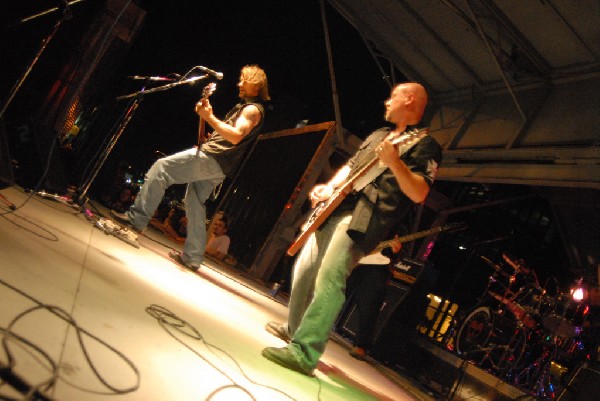 Butcherwhite performs at the Republic of Texas Bike Rally in downtown Austi