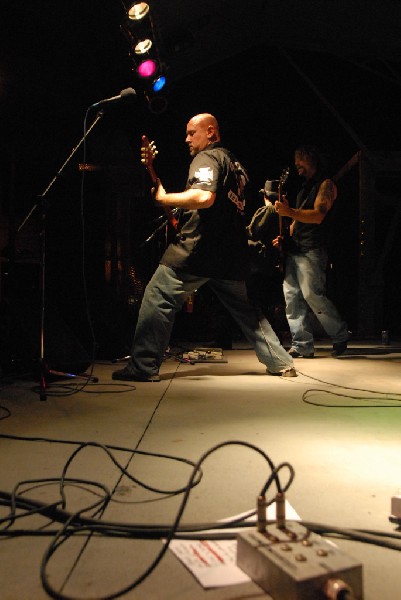 Butcherwhite performs at the Republic of Texas Bike Rally in downtown Austi