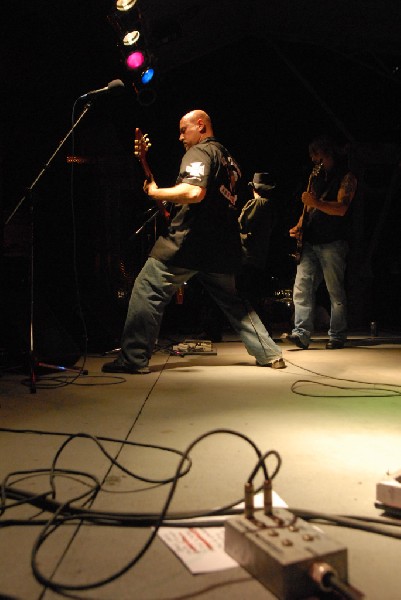 Butcherwhite performs at the Republic of Texas Bike Rally in downtown Austi