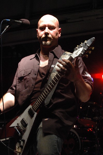 Butcherwhite performs at the Republic of Texas Bike Rally in downtown Austi