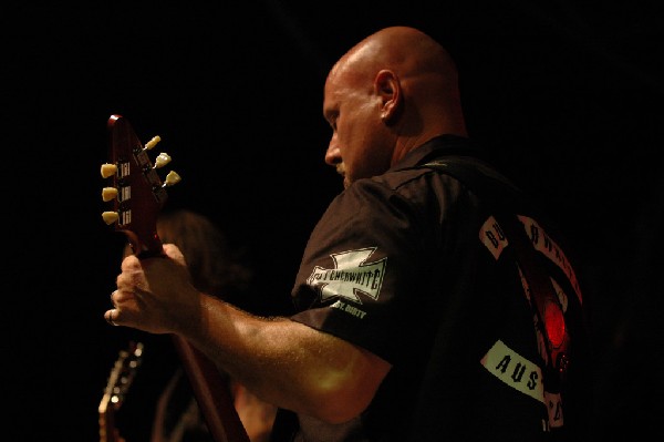 Butcherwhite performs at the Republic of Texas Bike Rally in downtown Austi