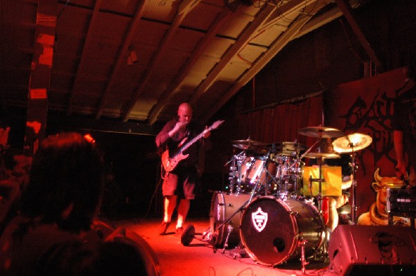 Cattle Decapitation at the Redrum, Austin, Tx.