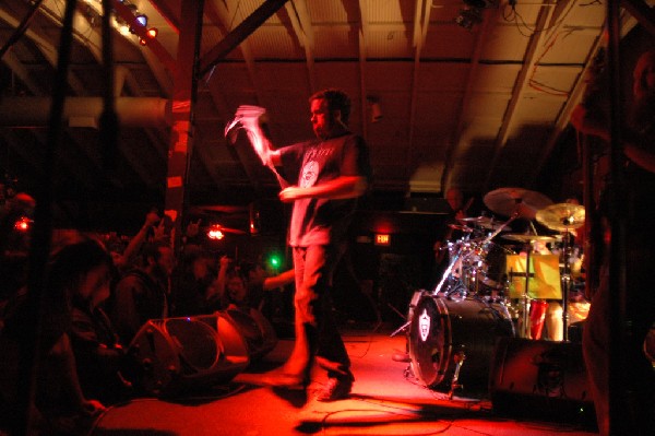 Cattle Decapitation at the Redrum, Austin, Tx.