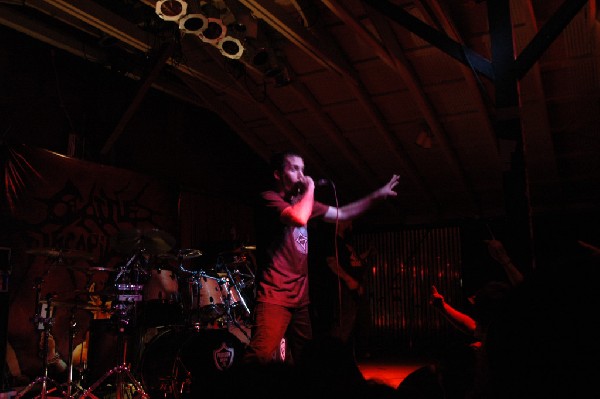 Cattle Decapitation at the Redrum, Austin, Tx.