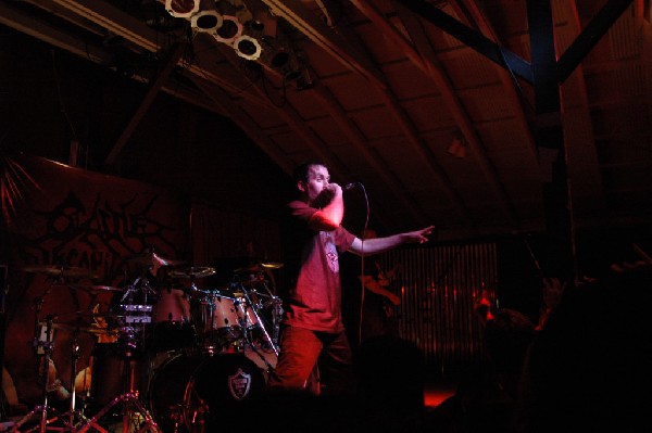 Cattle Decapitation at the Redrum, Austin, Tx.