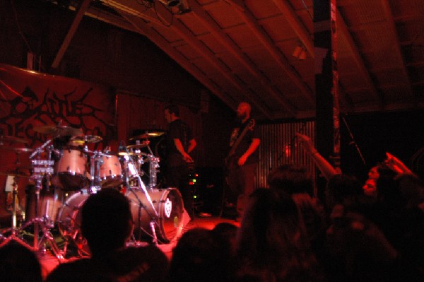 Cattle Decapitation at the Redrum, Austin, Tx.