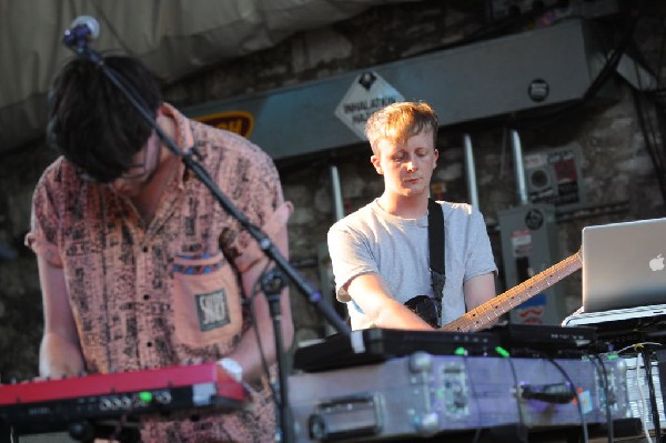 Glasgow band Errors at Stubb's BarBQ, Austin, Texas 05/16/11