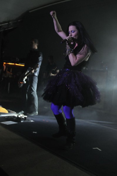 Evanescence at Stubb's BarBQ, Austin, Texas 04/17/12