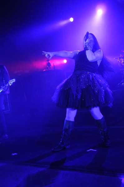 Evanescence at Stubb's BarBQ, Austin, Texas 04/17/12