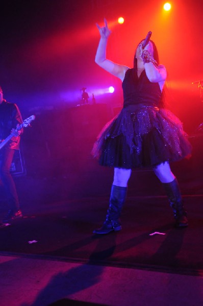 Evanescence at Stubb's BarBQ, Austin, Texas 04/17/12