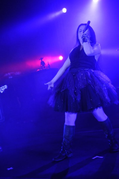 Evanescence at Stubb's BarBQ, Austin, Texas 04/17/12