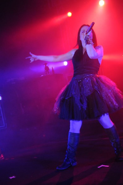 Evanescence at Stubb's BarBQ, Austin, Texas 04/17/12