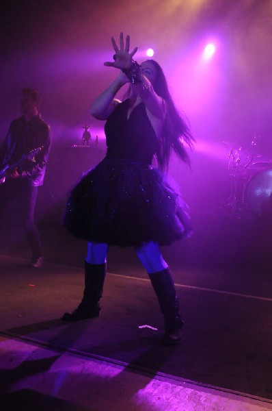 Evanescence at Stubb's BarBQ, Austin, Texas 04/17/12