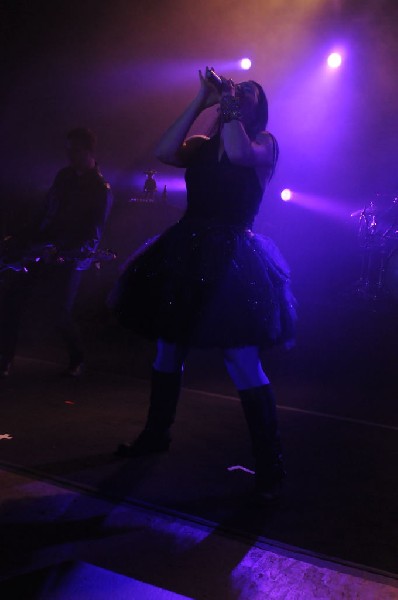 Evanescence at Stubb's BarBQ, Austin, Texas 04/17/12