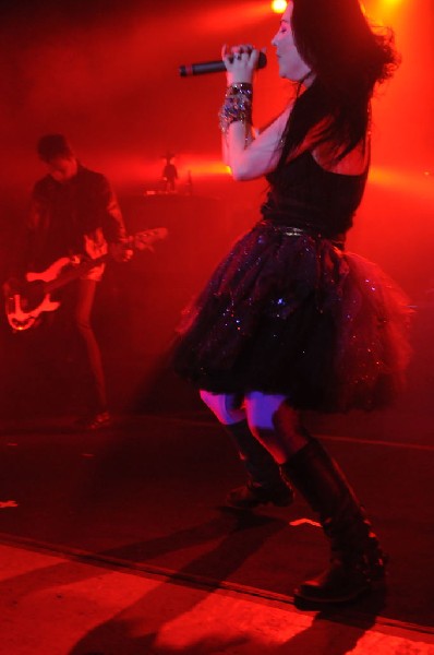 Evanescence at Stubb's BarBQ, Austin, Texas 04/17/12