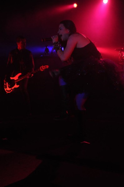 Evanescence at Stubb's BarBQ, Austin, Texas 04/17/12