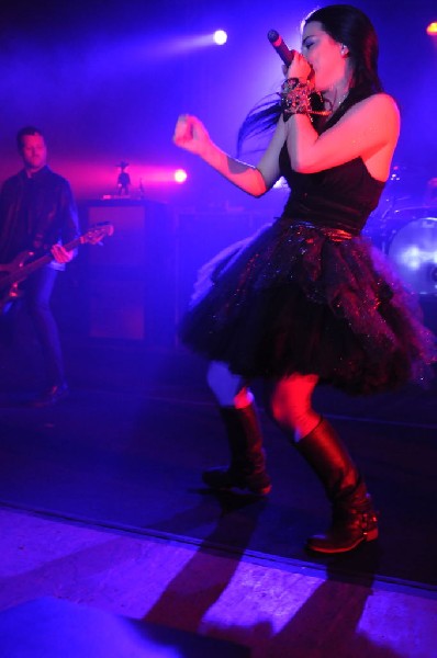Evanescence at Stubb's BarBQ, Austin, Texas 04/17/12