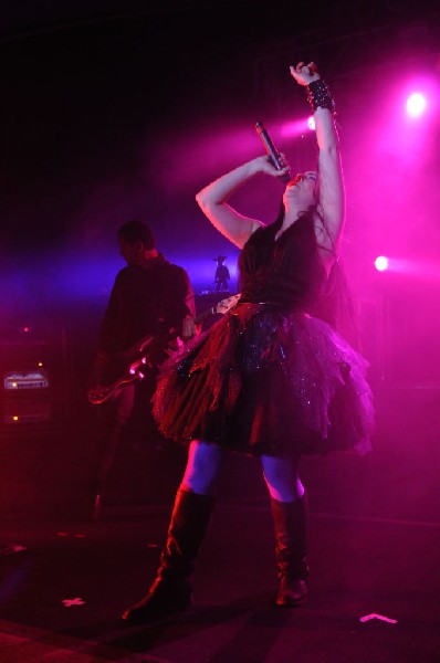 Evanescence at Stubb's BarBQ, Austin, Texas 04/17/12
