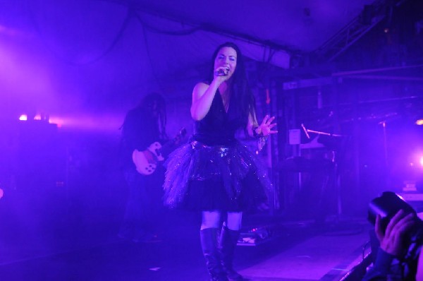 Evanescence at Stubb's BarBQ, Austin, Texas 04/17/12